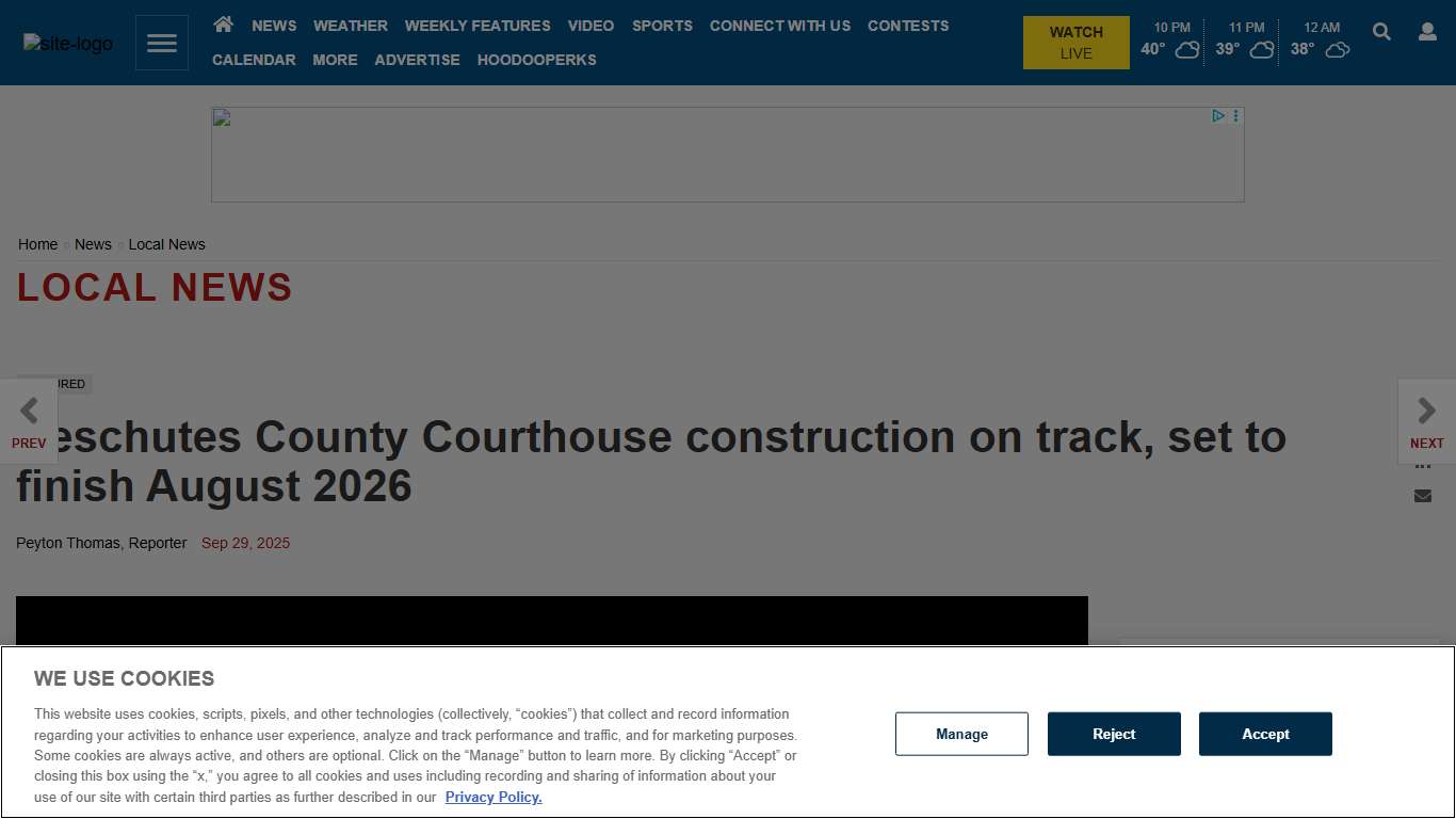 New Deschutes courthouse hits halfway mark, on budget Local News centraloregondaily.com